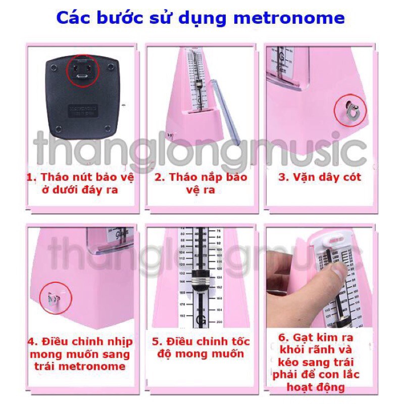 Máy đếm nhịp piano,VIOLIN...thương hiệu JOYO- Gleamcao cấp