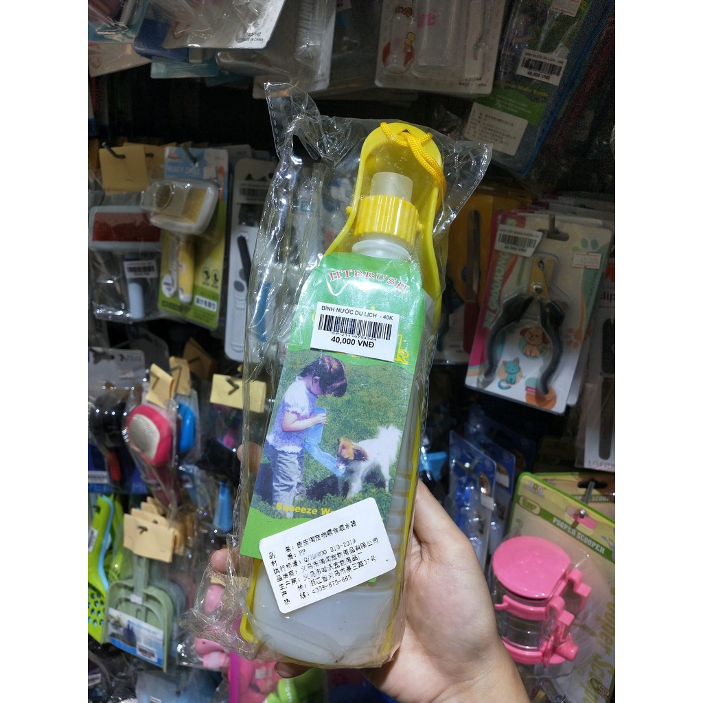 Bình Nước + Sữa chó thú cưng