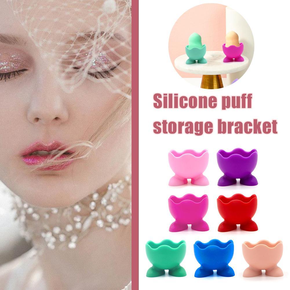 Giá Đỡ Mút Trang Điểm Bằng Silicone Z0G1 Tiện Lợi