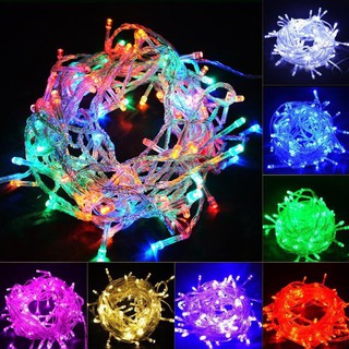[ ĐƯỢC CHỌN MÀU ] Đèn Nháy Trang Trí Noel Trang Trí Tết 5m Nhiều Chế Độ Nháy