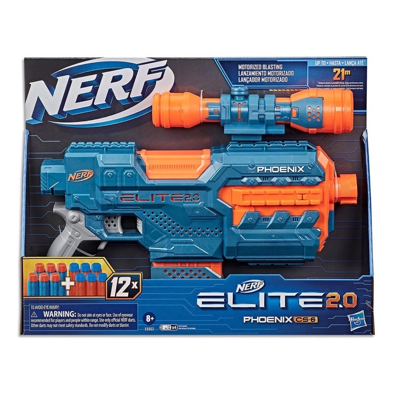 Nerf Phoenix Cs -6 tặng 10 viên