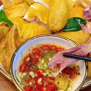 [Chỉ ship hoả tốc Hà Nội] GÀ Ủ MUỐI TIÊU CHANH (Khay nửa con)