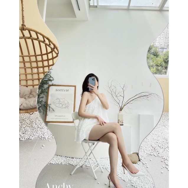 Đầm yếm lông vũ H3735 (kèm hình thật trên sàn | BigBuy360 - bigbuy360.vn