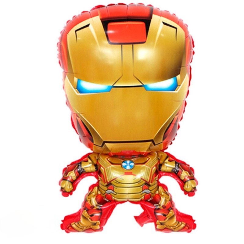 Chủ đề Avengers Captain America Iron Man Spiderman Hulk Ant-Man Phim bóng bay bằng nhôm Đồ dùng tiệc sinh nhật cho trẻ em Tủ lạnh treo tường Tủ lạnh Trang trí nội thất Bóng bay
