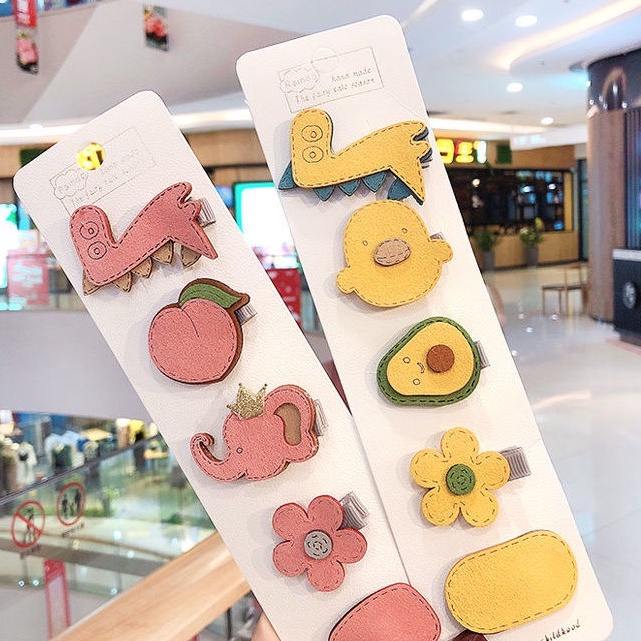 Kẹp Tóc Hình Chú Vịt Vàng Nhỏ Xinh Đáng Yêu Cho Bé Gái