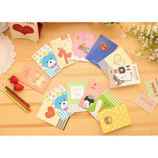 Sỉ 100 quyển sổ tay mini nhiều mẫu dễ thương