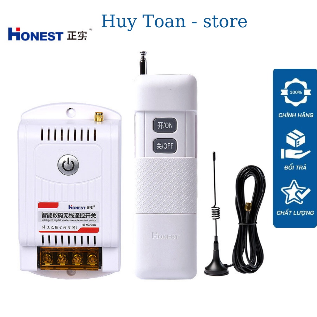 Công tắc điều khiển từ xa Honest HT-9220KG-5 220v 5000m 5km