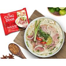 Combo 5 gói phỏ gà Cung ĐÌnh Hà Nội 65g (có gói nước xốt)