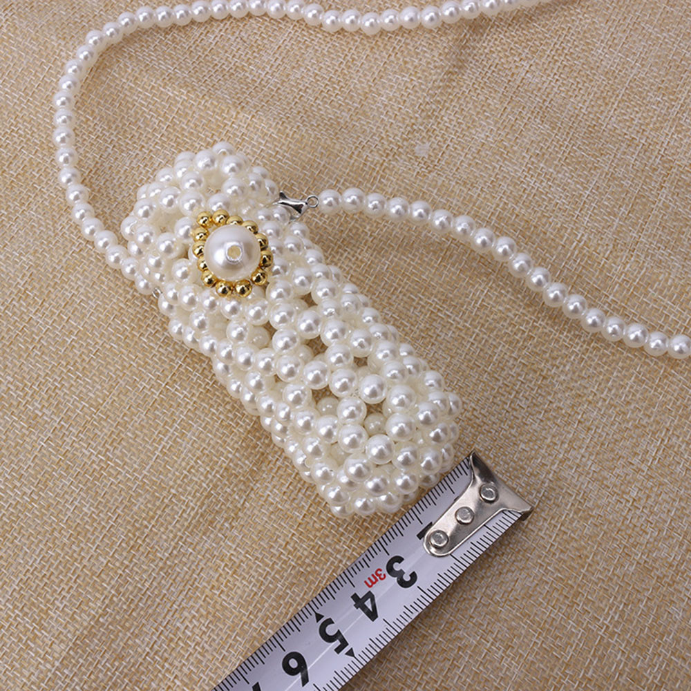 Túi Đeo Chéo Đính Ngọc Trai Giả Thời Trang Nữ