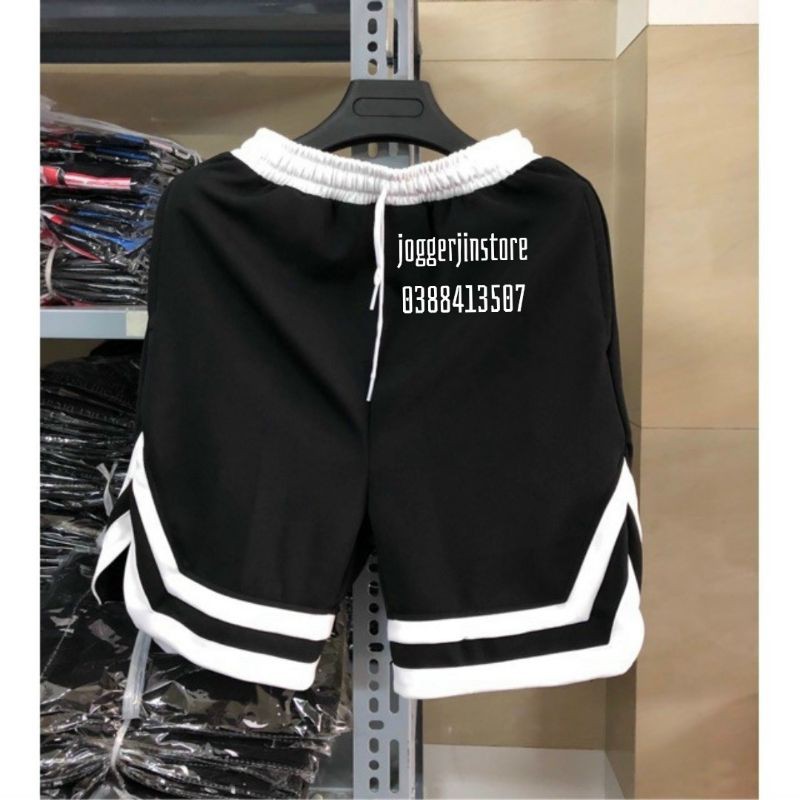 QUẦN SHORT 2.VLINE CHẤT POLI 2 DA DÀY DẶN, KO XÙ LÔNG UNISEX bigsize