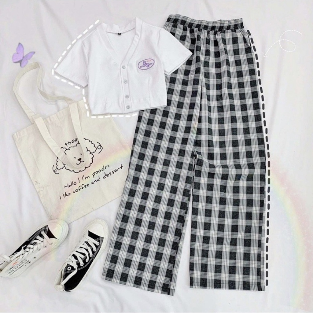 Áo croptop thêu logo- áo CARDIGAN croptop nữ chất thun tăm bozip KHUY CÀI về 4 màu trắng, đen, xanh, hồng, tím hàn quốc