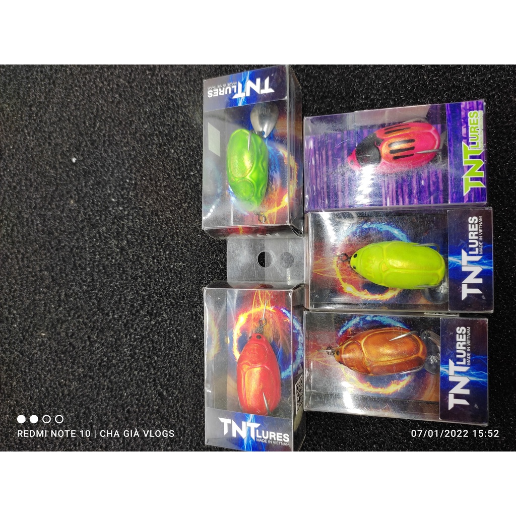 Nhái Hơi CC40 Mới Nhất Củ Team TNTLures/mồi lure cc40 TNT ,,,,ĐỒ CÂU CHA GIÀ VLOGS