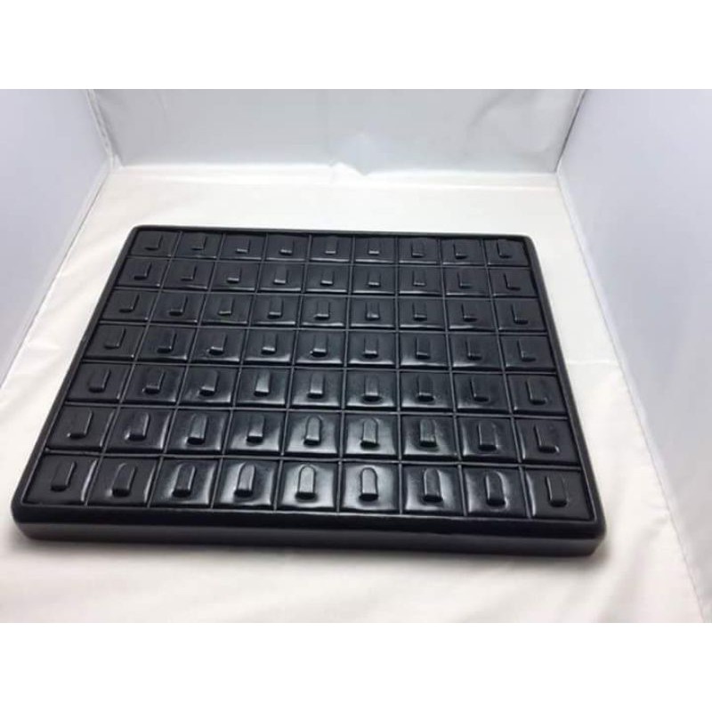 Khay Da PU Đựng Nhẫn Trang Sức, Khay Bằng, Khay 5 Cấp Cực Rẻ