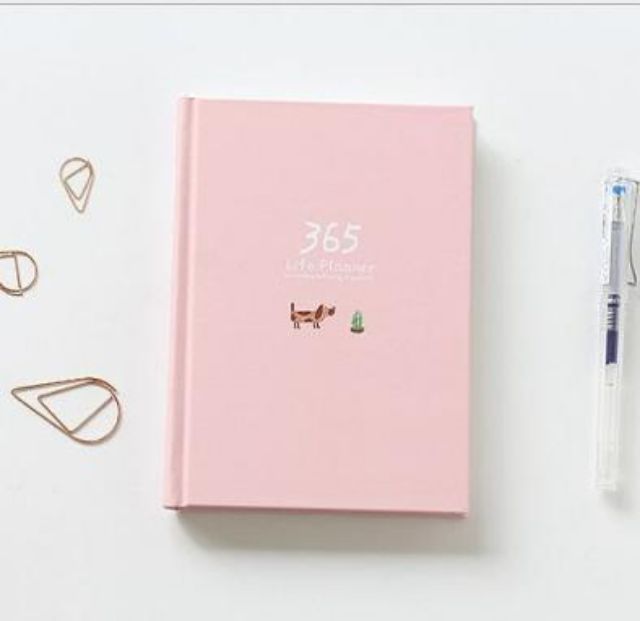 Sổ kế hoạch 365, sổ life planner giúp hệ thống các công việc và dễ dàng thực hiện