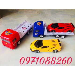 Đồ chơi xe tải chở theo ô tô