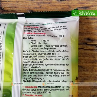 Bột Bánh Chuối Hấp MIKKO 250g
