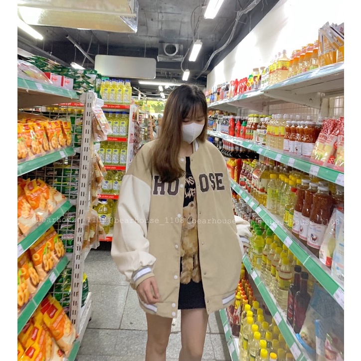 🌱 ÁO KHOÁC NỈ NHUNG BOMBER *CHOOSE* 🌱 | BigBuy360 - bigbuy360.vn