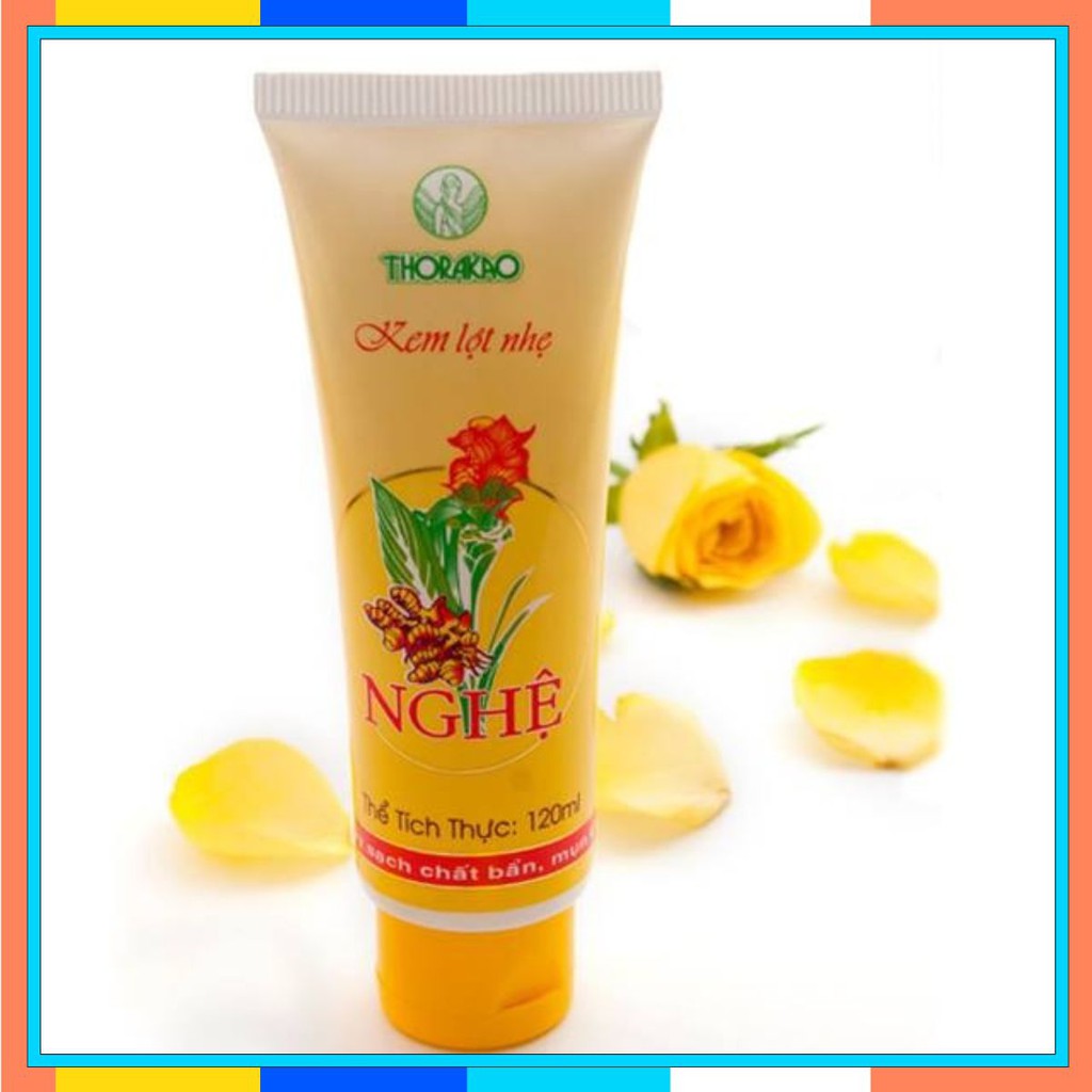 Kem Lột Nhẹ Nghệ Và Dưa Leo Thorakao 120gr