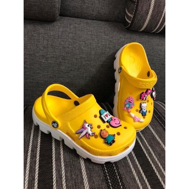 Dép CROSS sục đế răng cưa [tặng 10jb