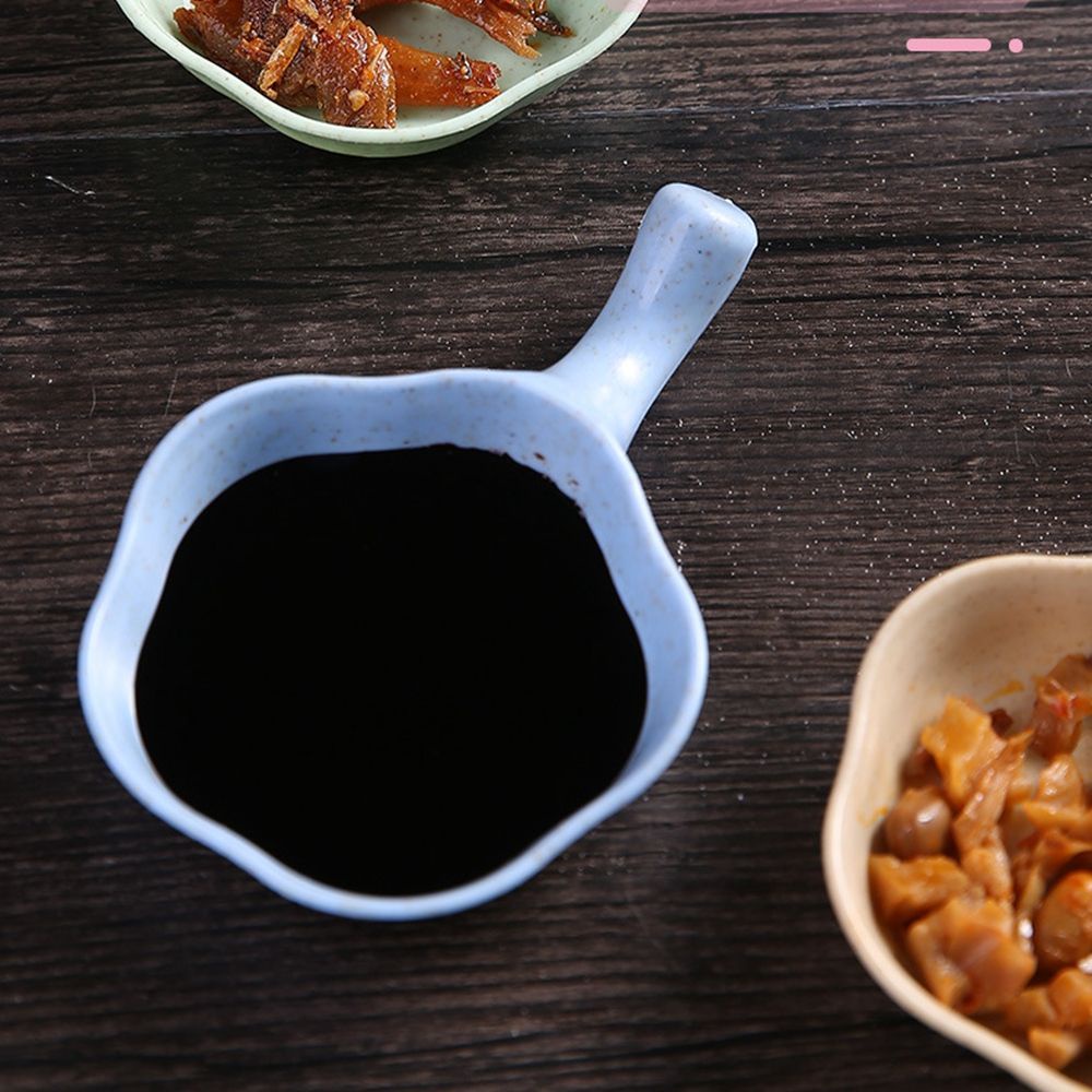 Chén đựng nước sốt bằng nhựa mini nhiều màu dễ thương đa năng cho nhà bếp