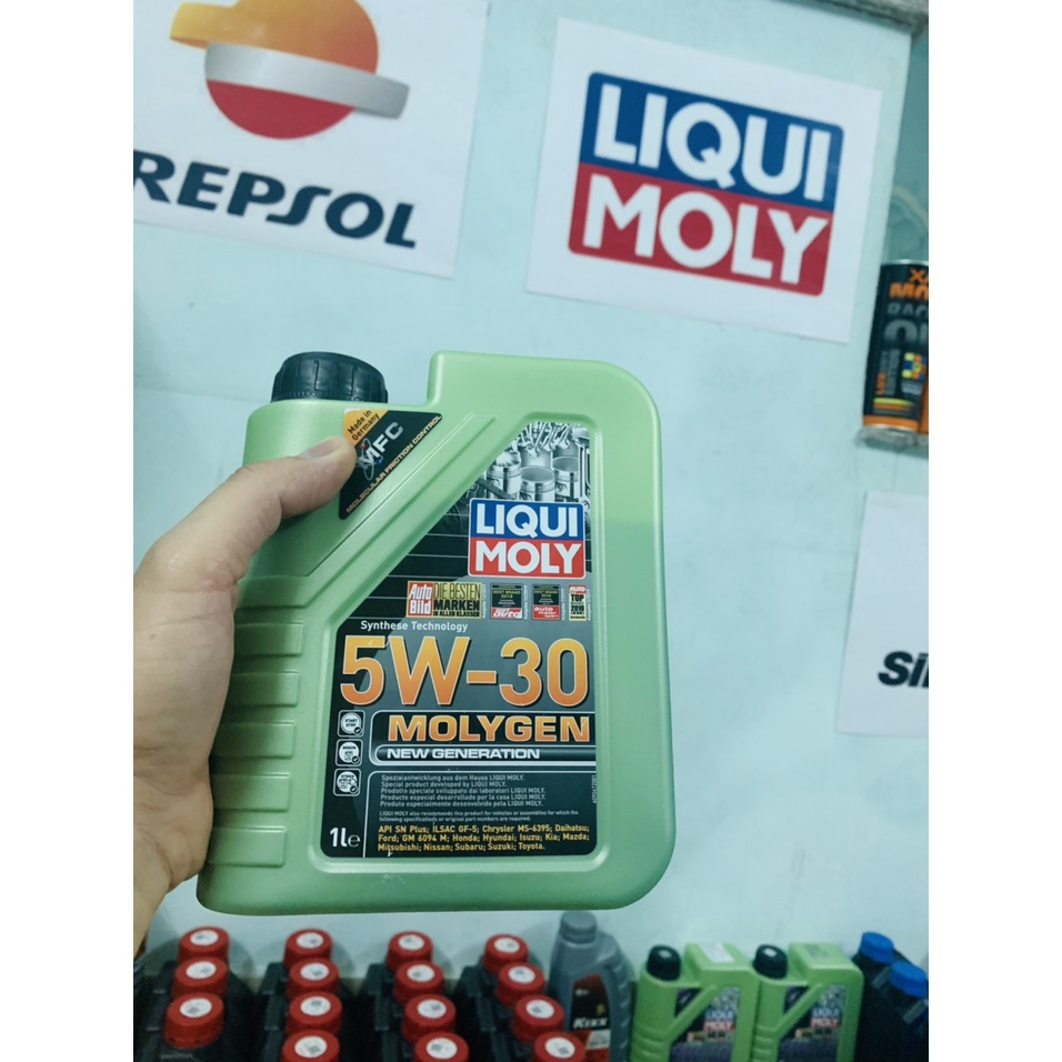 COMBO NHỚT LIQUI MOLYGEN 5W30, 5W40 VÀ NHỚT LÁP MOTUL SCOOTER GEAR PLUS DÀNH CHO XE MÁY TAY GA