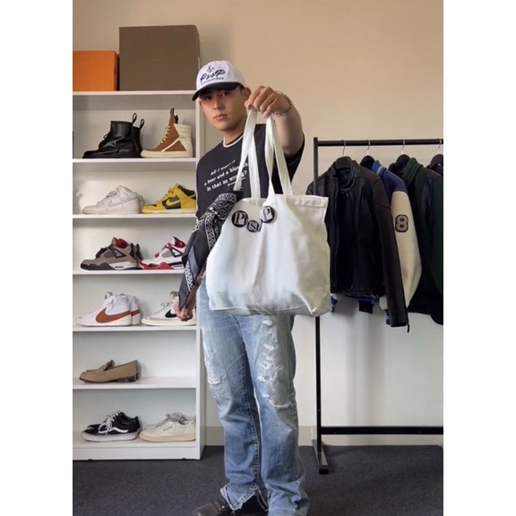 [ Túi TOTE trắng _ TOTEBAG _ PssP.studio ]