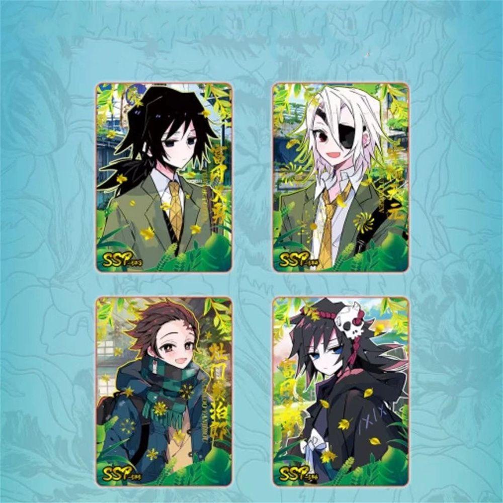 Hộp thẻ bài MMULCK phong cách Anime Demon Slayer Nhật Bản thú vị dành cho trẻ em với nhiều loại tùy chọn