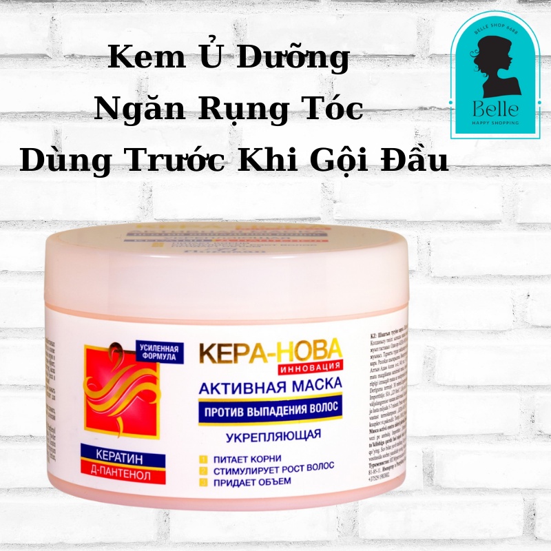 Kem Ủ Dưỡng Ngăn Rụng Tóc Hữu Cơ Dùng Trước Khi Gội Đầu Kepa – Hoba Floresan Của Nga 450ml
