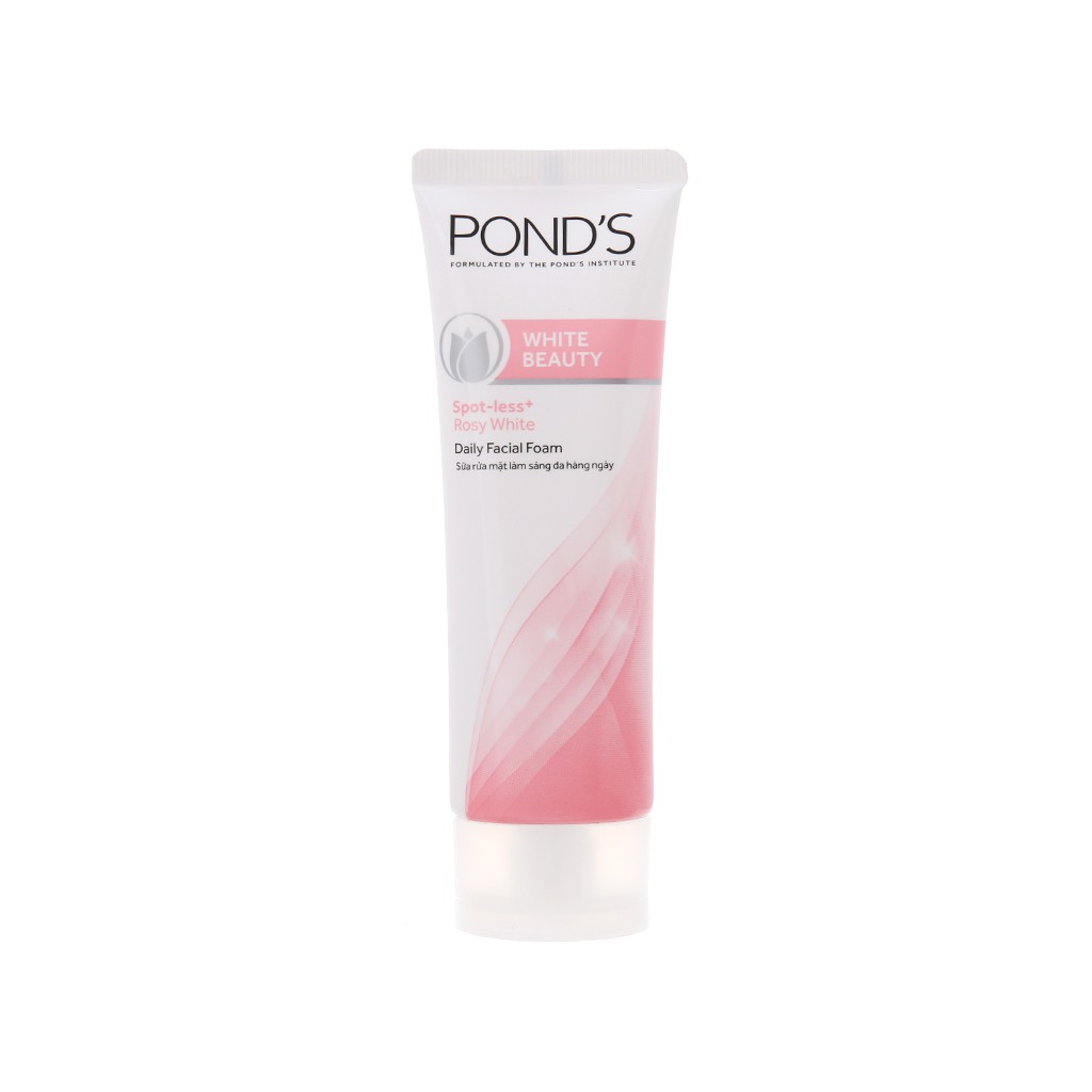 Sữa rửa mặt Pond's White Beauty trắng hồng rạng rỡ 50g