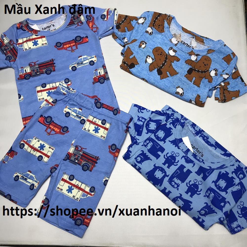 Bộ Bozip bé trai cotton co giãn Chọn mầu KamiKid