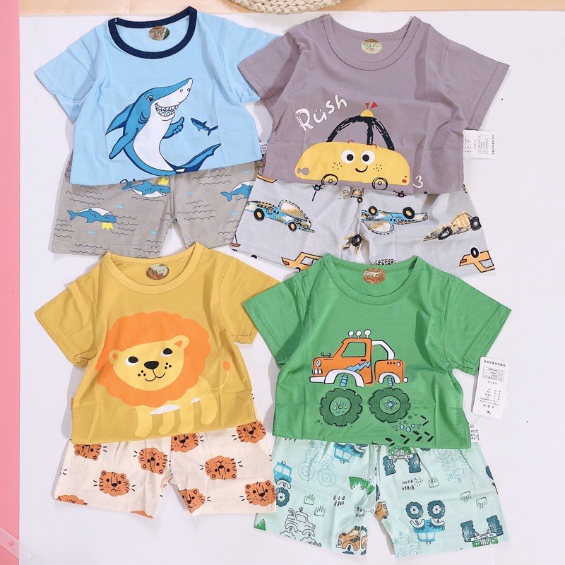 Sale !!! Bộ Cotton Xuất Hàn Hàng Quảng Châu Cho Bé  Shop Phúc Yến