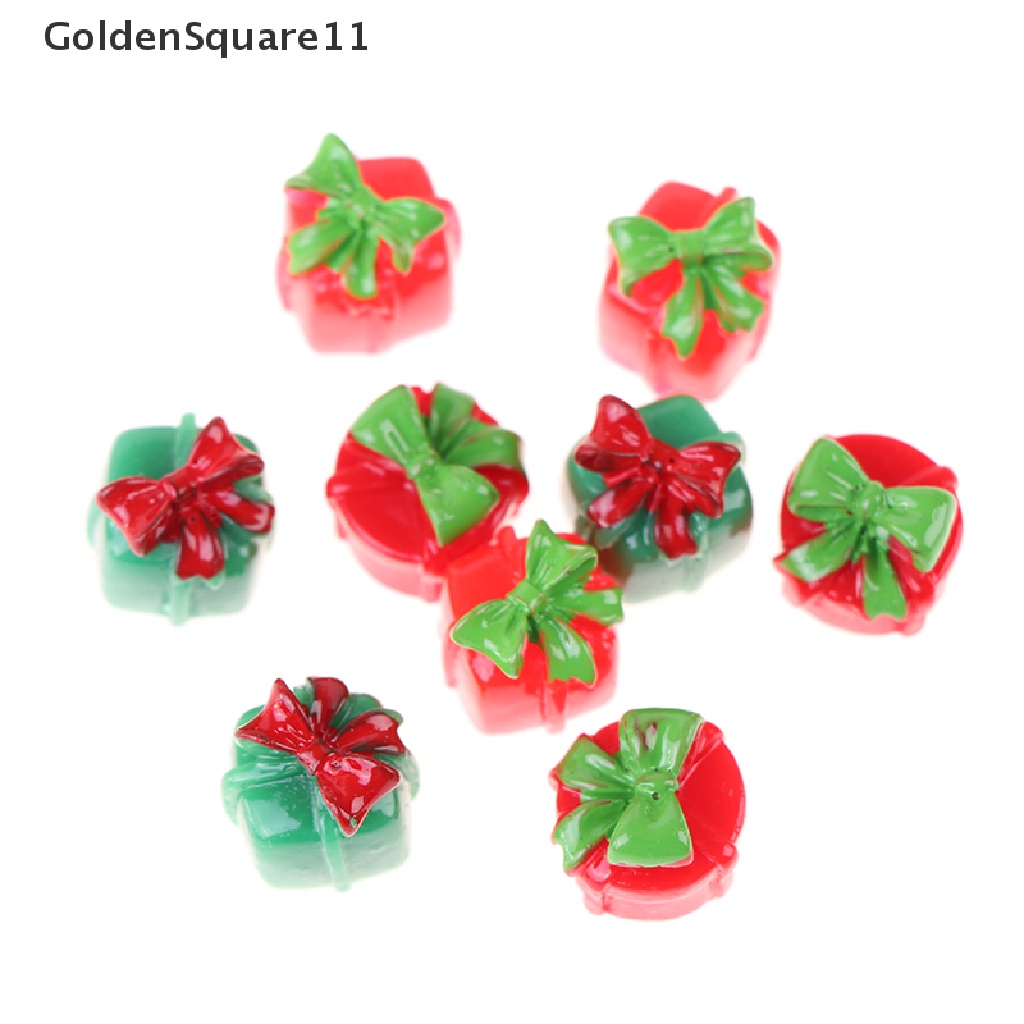 [Goldsquare11] Bộ 3 Món Đồ Chơi Trang Trí Giáng Sinh Mini Hình Ông Già Noel Quà Tặng Trang Trí Nhà Cửa