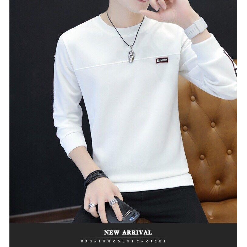 Áo thun nam tay dài phong cách hàn quốc | BigBuy360 - bigbuy360.vn