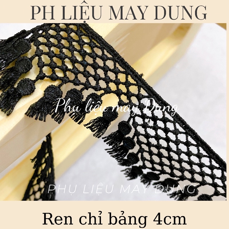 ren chỉ tam giác tua rua bảng 4cm