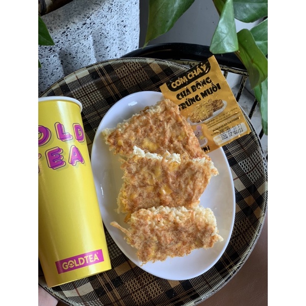 CƠM  CHÁY SIÊU CHÀ BÔNG TRỨNG MUỐI THƯỢNG HẠNG -GÓI HÚT CHÂN KHÔNG- BEST SELLER