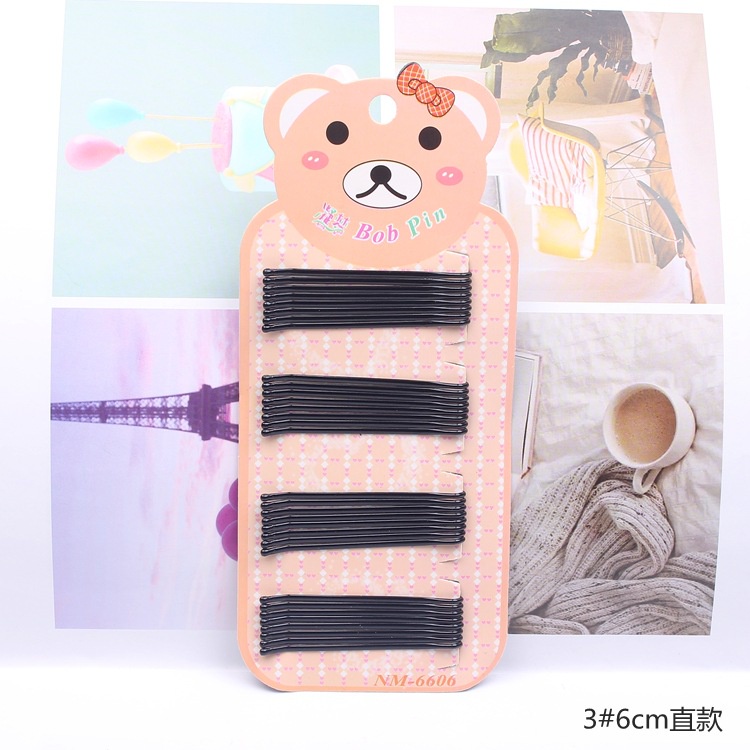 Set 50 cái kẹp tóc mái tăm basic tiện lợi dành cho nữ BAG U KEPTAM50