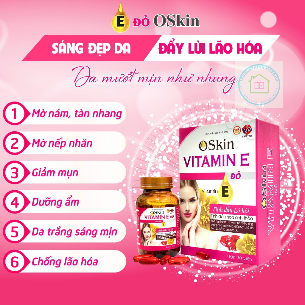 OSkin Vitamin E đỏ
