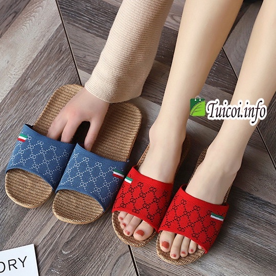 Dép cói quai ngang trẻ trung