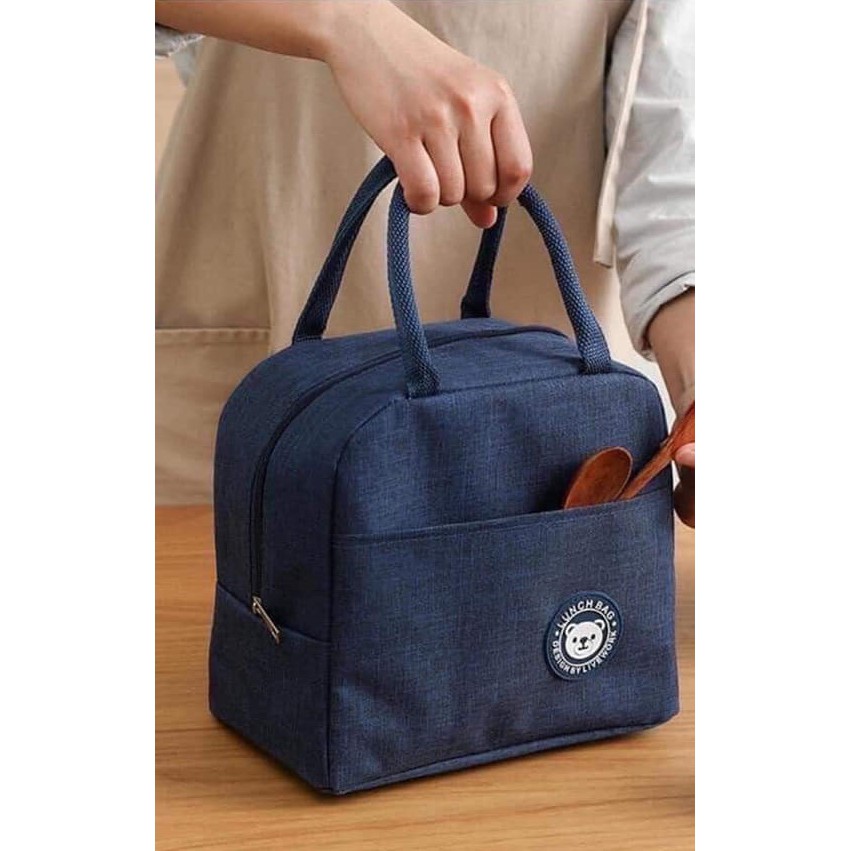 [Hàng đẹp] Túi giữ nhiệt, túi đựng cơm Lunch Bag tiện dụng
