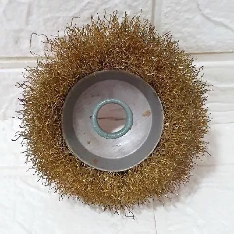 Chén Cước Kẽm Dùng Cho Máy Cầm Tay Đánh Rỉ Sét Đường Kính 10cm