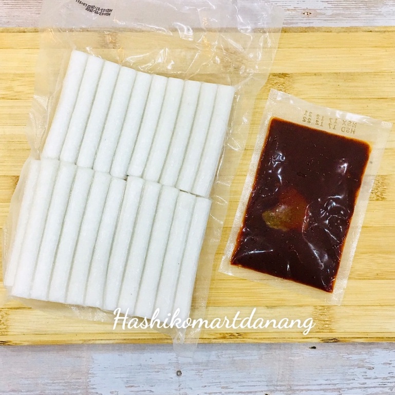 Bánh gạo thanh dài 500g kèm 100g sốt