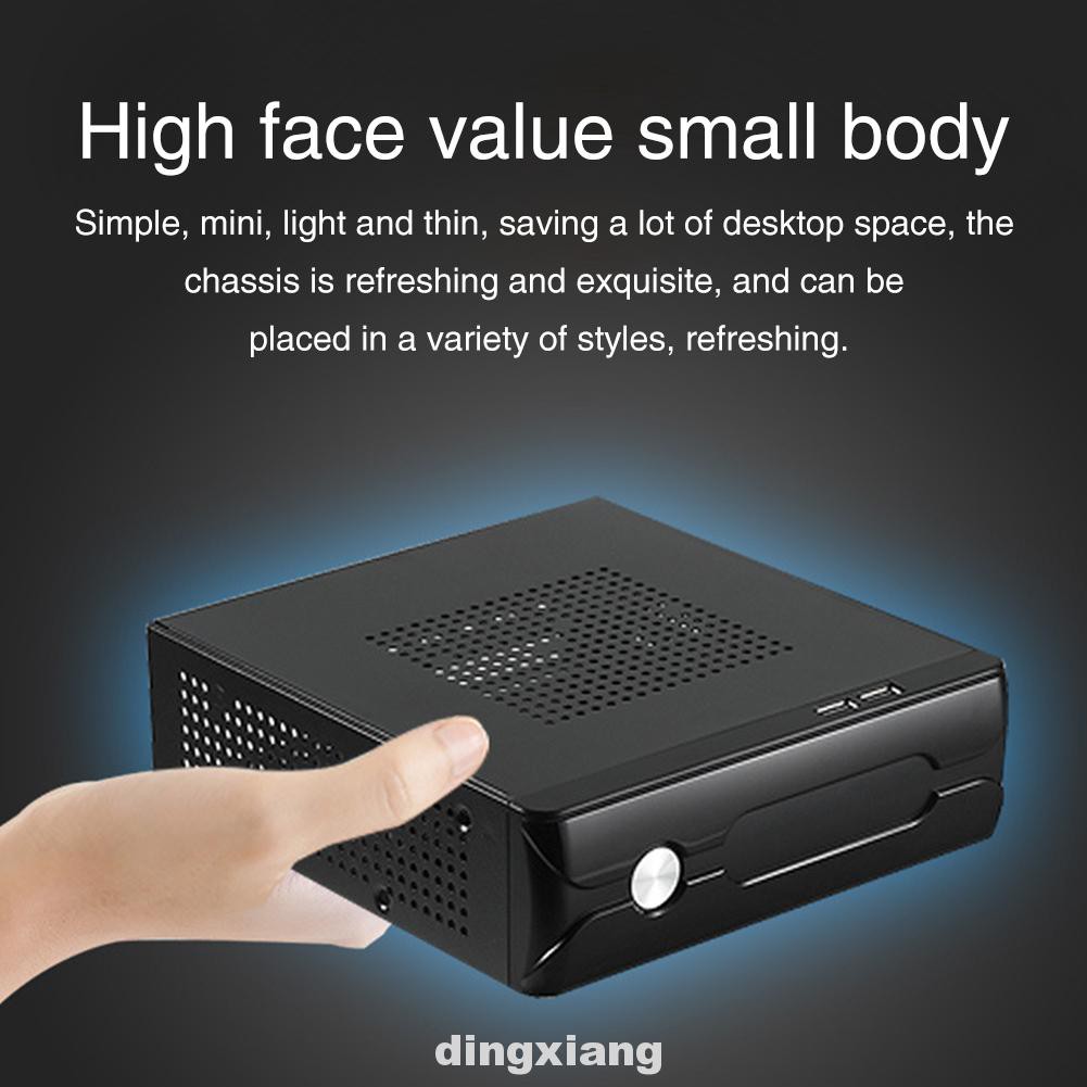 Vỏ Bọc Kim Loại Mini ITX HTPC 2.0 Cho Máy Tính