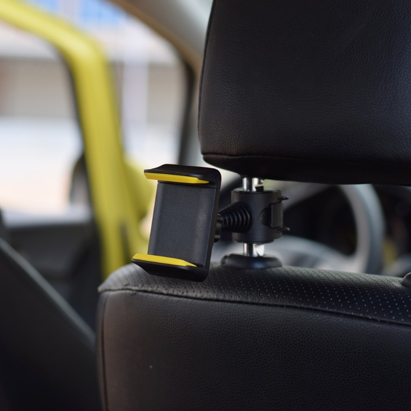Giá đỡ điện thoại gắn ghế xe hơi xoay 360 độ 3.5"-6" | WebRaoVat - webraovat.net.vn