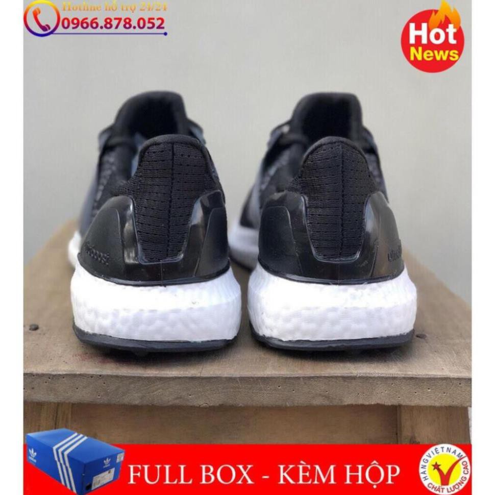 Hot [Sale 3/3]⚡[SALE OFF] Giày Adidas giày ultra boost đen xám - Tặng Hộp [Sẵn Hàng] . ⋆ Hè