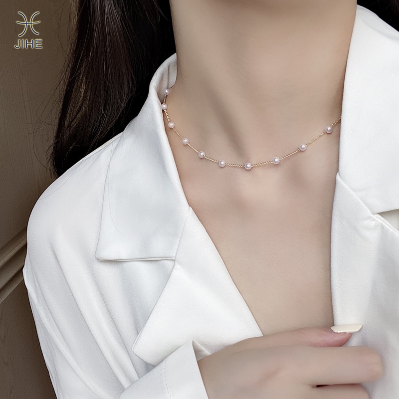 Vòng Cổ choker Thiết Kế Tối Giản Phong Cách Hàn Quốc