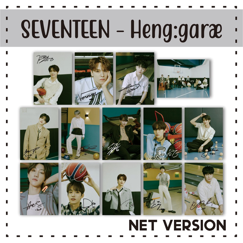 Polaroid Thẻ Hình Nhóm Nhạc Seventeen You Made My Dawn