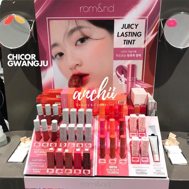 [TOP 1 UY TÍN] [MÀU MỚI 16-21] Son Kem Lì Romand Zero Velvet Lip Tint (Bill Hàn) NEW