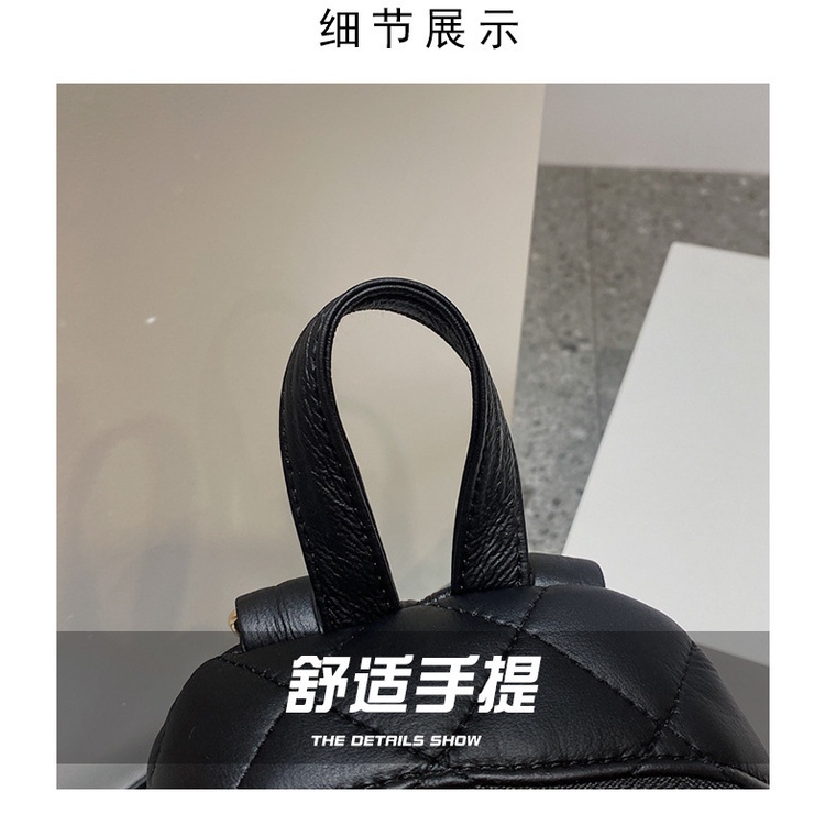Balo JASMIN NOIR họa tiết sọc caro thiết kế đơn giản thời trang cho nữ