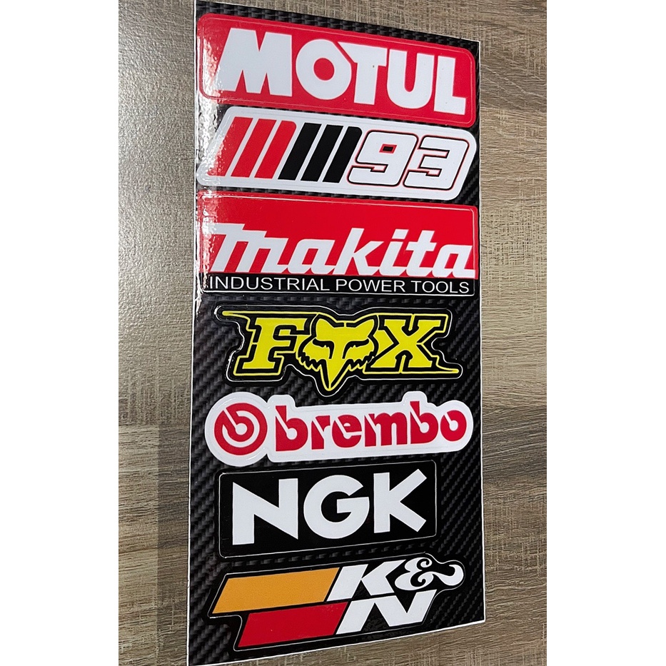 Decal - Tem Dán Xe, Nón Bảo Hiểm... Nhiều Mẫu Loại Tốt