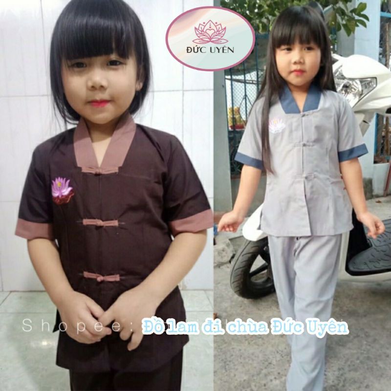 🧸Đồ lam đi chùa cho bé #Mẫu La Hán Phối